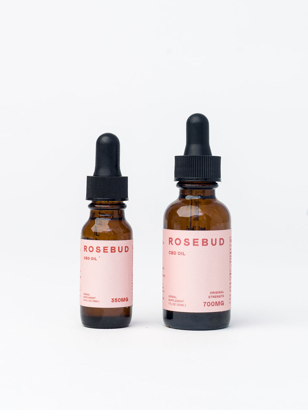 Original Strength CBD Tincture – Rosebud CBD